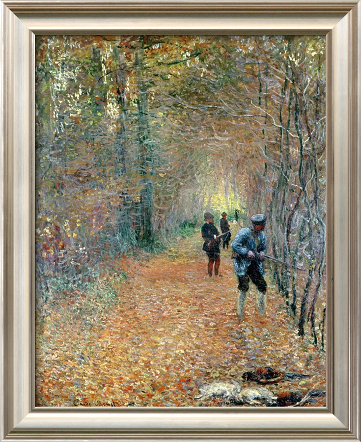 The Shoot, 1876-Claude Monet Painting